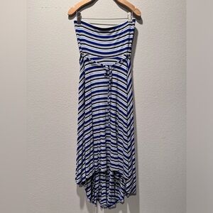 Motherhood Maternity high low tube dress